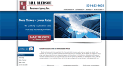 Desktop Screenshot of billbledsoeinsurance.com